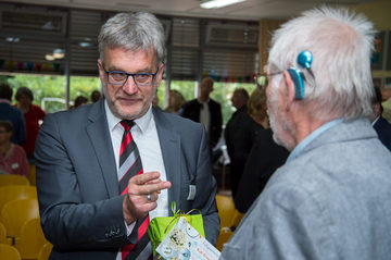 Offiziellen Ernennung von Joachim Budke zum Direktor des Landesbildungszentrums für Hörgeschädigte in Hildesheim