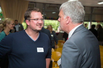 Offiziellen Ernennung von Joachim Budke zum Direktor des Landesbildungszentrums für Hörgeschädigte in Hildesheim