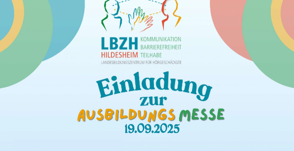 Einladung zur Ausbildungsmesse am 19.09.2025 beim LBZH Hildesheim