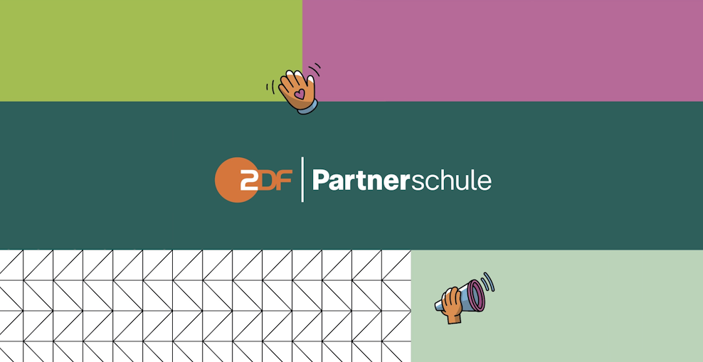 Wir freuen uns sehr, dass unsere Schule eine von vielen Schulen bundesweit ist, die als Partnerschule des ZDF-Projekts 